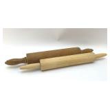 VTG PAIR OF ROLLING PINS