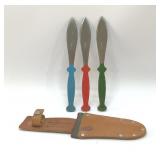 GERMAN HOFFRITZ THROWING KNIVES