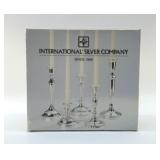 INTERNATIONAL SILVER COMPANY CANDLESTICKS
