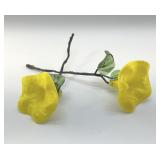 BLOWN GLASS FLOWERS