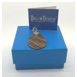 BALI  925 SILVER PINEAPPLE PENDANT ABELONE