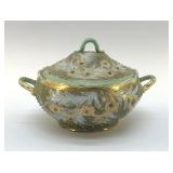 1891 NIPPON MONTAGE JAPANESE CASSEROLE