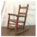 CHILDï¿½S LITTLE RED PORCH ROCKING CHAIR