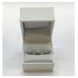 14K WHITE GOLD RING