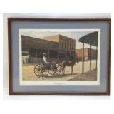 ï¿½ SHOPPING ON MAINï¿½ NORTH WILKESBORO NC FRAMED ART