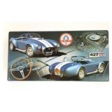 SHELBY 427 FORD COBRA METAL SIGN