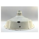 VTG ENAMELWARE BARN LIGHT SHADE
