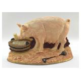 CAST-IRON PIGGIE DOORSTOP
