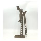ANTIQUE CAST IRON CAR BUGGY WAGON JACK