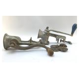 2 ANTIQUE MEAT GRINDERS