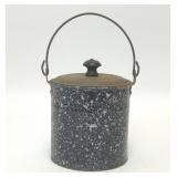 VTG GRANITEWARE ENAMELWARE BERRY BUCKET