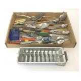 ASSORTED VTG SILVERWARE KITCHEN UTENSILS