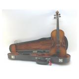 1/2 KISO Suzuki Strat Copy Violin case Bow