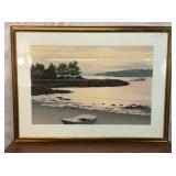 LARGE MARTHA JANE BRADFORD PEMAQUID HARBOR PRINT