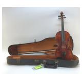 3/4 VTG John Juzek Violin ,bow, Case