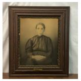 ANTIQUE PHOTO PORTRAIT SARAH GRUBBS
