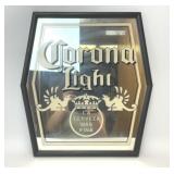 CORONA LIGHT ADVERTISING MIRROR