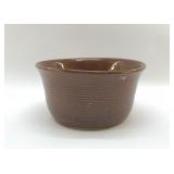 ZANESVILLE POTTERY HOMESPUN RIBBED BOWL