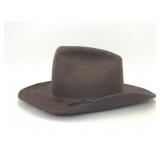 VTG IMPERIAL MERINO WOOL WESTERN HAT 7 3/8 SIZE