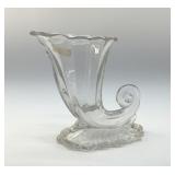 1933 HEISEY HORN OF PLENTY VASE