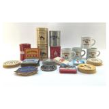 CAMEL CUPS, CAN KOOZIES, COASTERS, CARDS