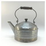 ANTIQUE REVERE TEA COVER NICKEL OVER COPPER