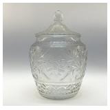 SANDWICH GLASS COOKIE JAR