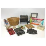 ASSORTED LOT TRINKETS AND TREASURES
