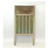 VTG BRASS CAROLINA WASHBOARD CO STANDARD SIZE