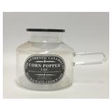 CATAMOUNT GLASS 2 QT MICROWAVE CORN POPPER