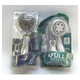 2 NEW SHOWER HEADS IN PACKAGING