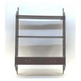 MAHOGANY WALL SHELF