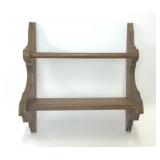 VTG WOODEN WALL SHELF