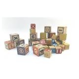 VTG TOY WOODEN BLOCKS
