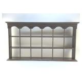 ANTIQUE MAHOGANY WHAT-NOT SHELF