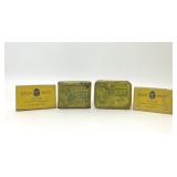 4 VTG DILLS BEST TOBACCO ADVERTISING TINS