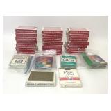 LARGE ASSORTED CIGARETTE ADVERTISING PLAYING CARDS