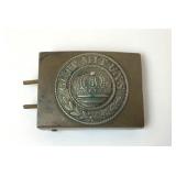 WWI IMPERIAL GERMAN GOTT MIT UNS BELT BUCKLE