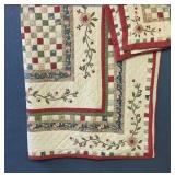 MODERN QUEEN, QUILT & 2 SHAMS