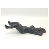 VTG NAUGHTY NELLIE CAST IRON BOOT JACK