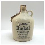 GEORGE DICKLE WHISKEY POTTERY JUG