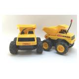 2003 Tonka mighty dump truck radio control pair