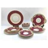 ANSLEY CHINA ASSORTED TABLEWARE