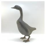 BRASS LG GOOS FIGURE 20"