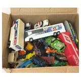 BOX OF ASSORTED HOT WHEELS MATCHBOX CARS