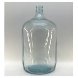 5 GALLON BLUE TINTED GLASS CARBOY JAR