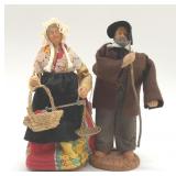 SANTON FRENCH PROVENCE TERRA COTTA FIGURINES