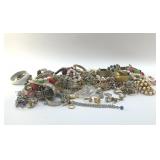 HUGE ASSORTMENT OF COSTUME JEWELRY
