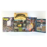BOOKS, NC BASKETBALL, STORY OF RAILWAYS, BABE RUTH