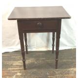 ANTIQUE SINGLE DRAWER TABLE